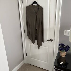 Bobeau Olive Green Women's Sweater